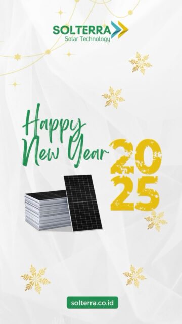 Selamat Tahun Baru!

Semoga 2025 menjadi tahun yang penuh berkah dan kesuksesan untuk kita semua.

#happynewyear
#newyear2025
#tahunbaru2025
#solterra
#solterrasolartechnology
#renewableenergy
#solarenergy
#solarcell
#savetheearth
#solarcellindonesia
#solarpanel
#plts
#pltsongrid